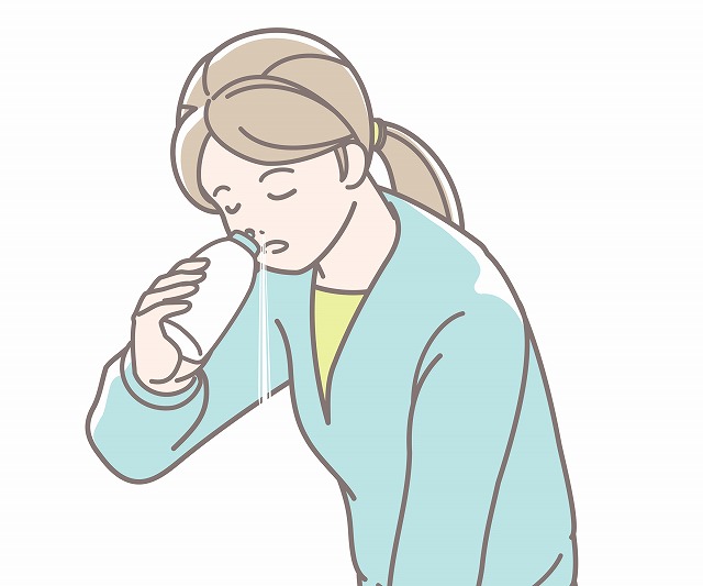 鼻うがいをする